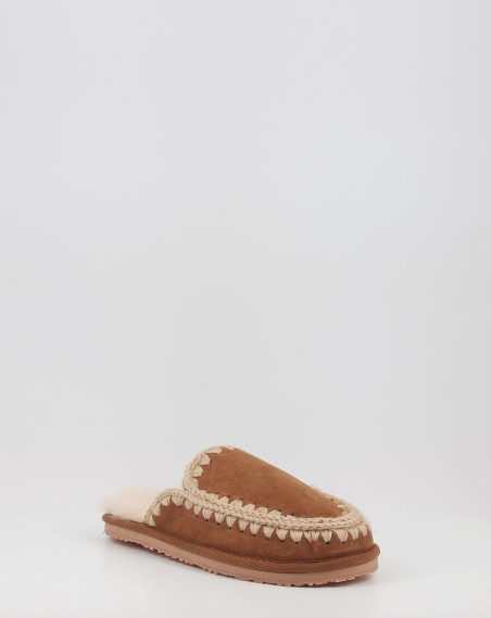 SUEDE SLIPPER FULL ESKIMO STITCH