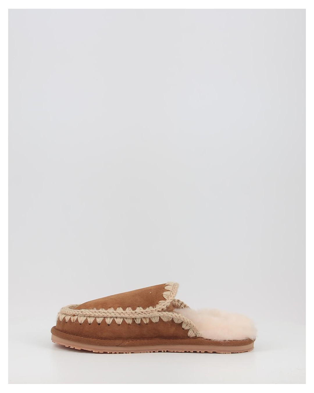 SUEDE SLIPPER FULL ESKIMO STITCH