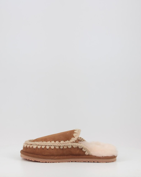 SUEDE SLIPPER FULL ESKIMO STITCH