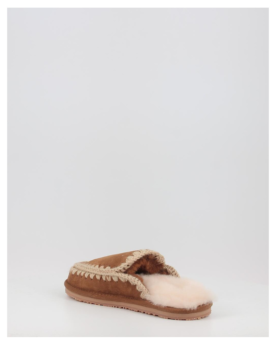 SUEDE SLIPPER FULL ESKIMO STITCH