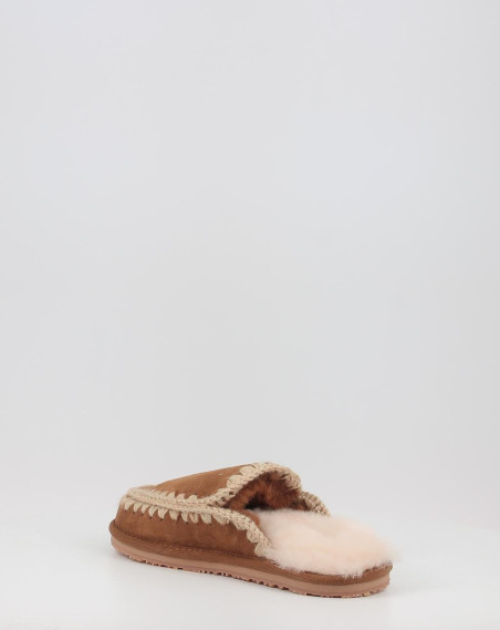 SUEDE SLIPPER FULL ESKIMO STITCH