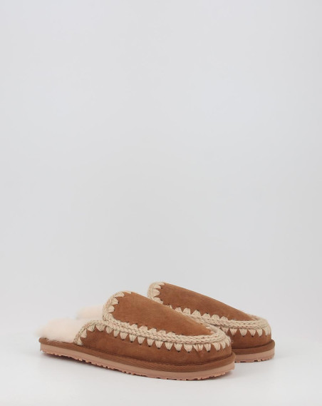 SUEDE SLIPPER FULL ESKIMO STITCH