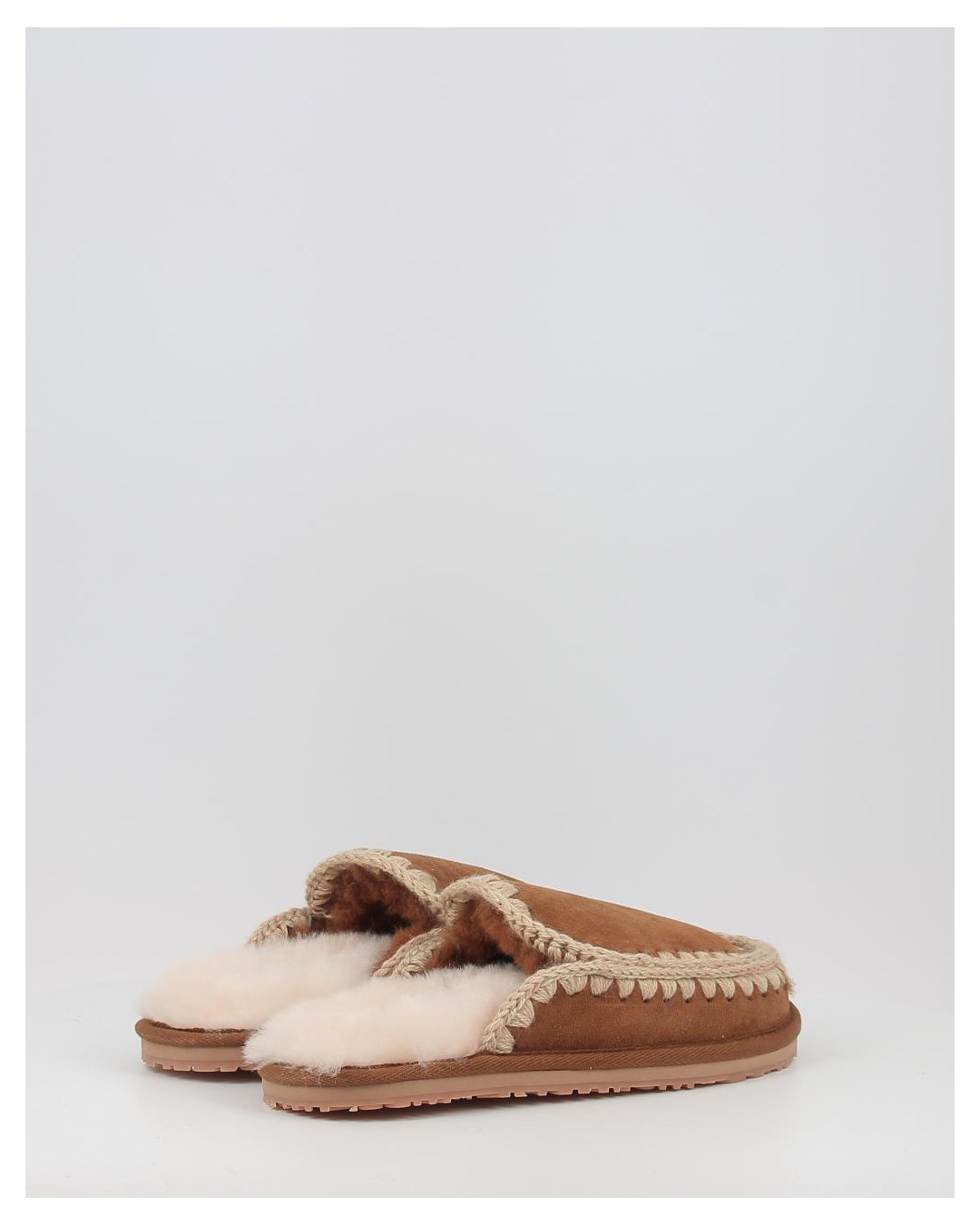 SUEDE SLIPPER FULL ESKIMO STITCH