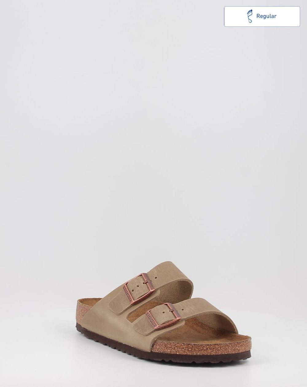 Sandalias Birkenstock ARIZONA SFB LEOI taupe talla 43