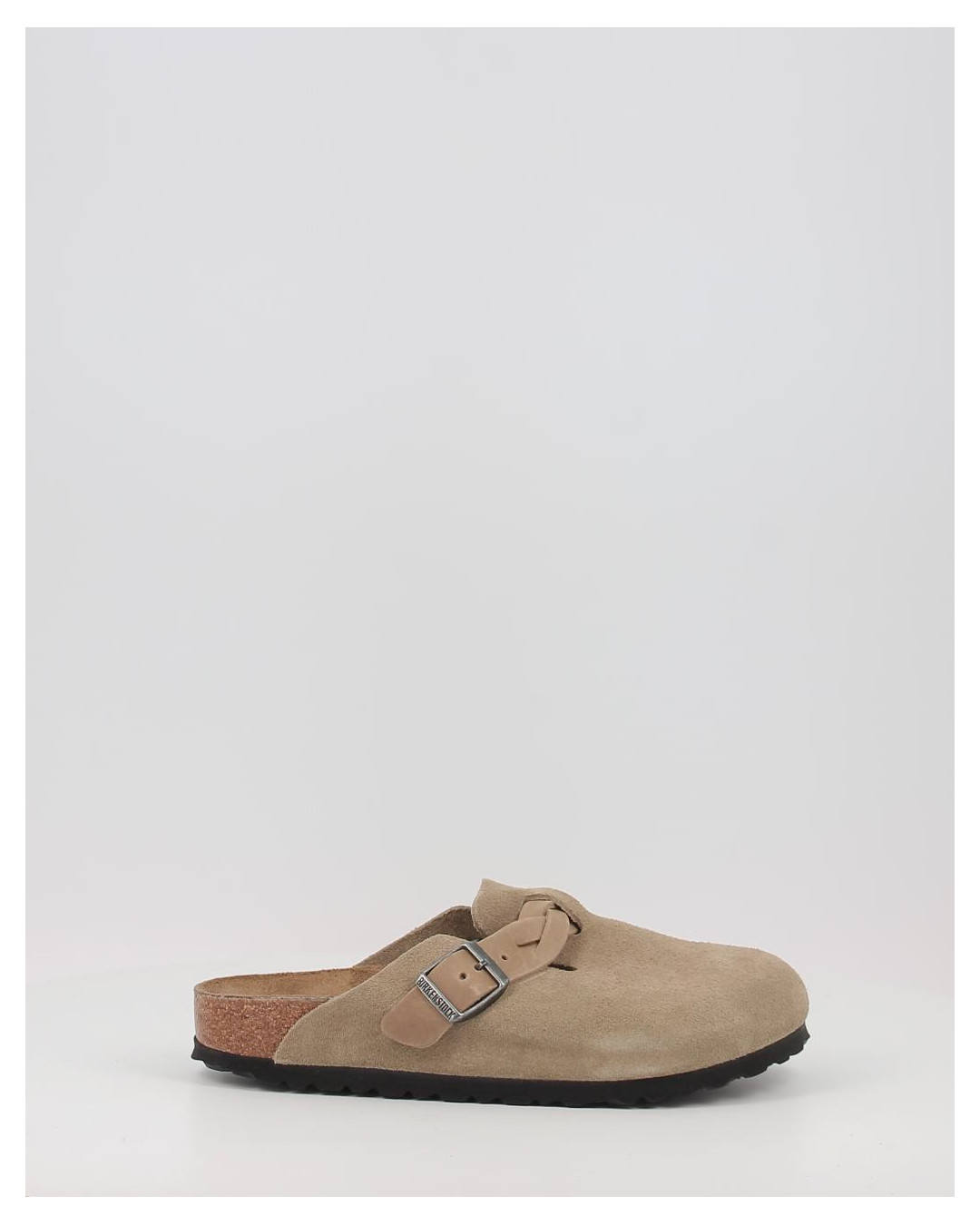 Zuecos Birkenstock Boston Braided LEOI/LEVE Taupe taupe