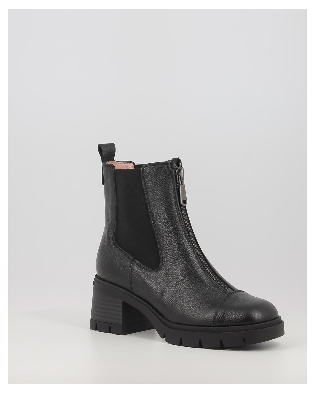 Chelsea Hispanitas Botin Negro Botines Negros Zapatos Y Botines