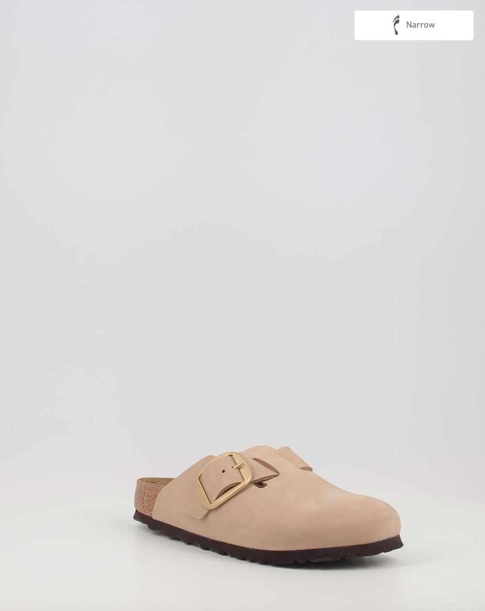Zuecos Birkenstock Boston Big Buckle LENB Sandcastle arena talla 36