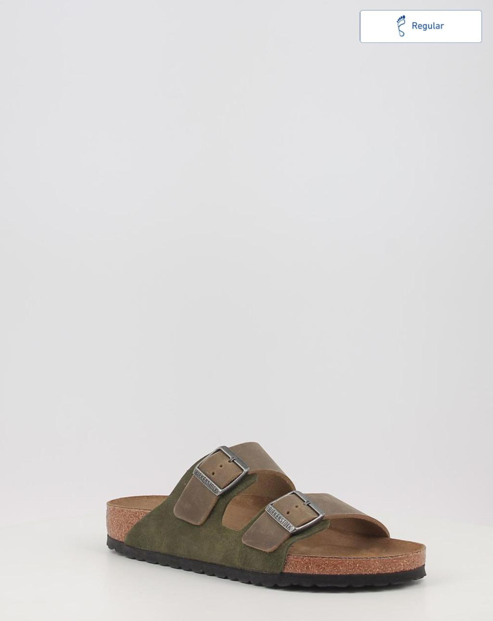 Sandalias Birkenstock Arizona LEVE/LEOI Thyme verde talla 40