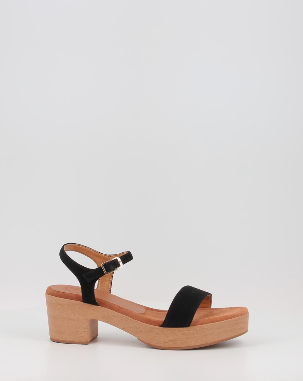 Sandalias Unisa IRITA_25_KS negro talla 40