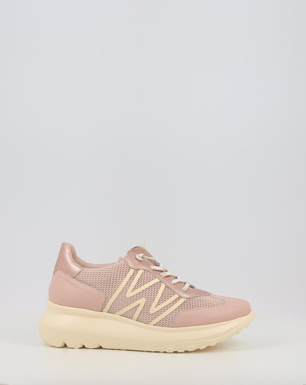 Zapatos deportivos Wonders A-4001 rosa talla 41