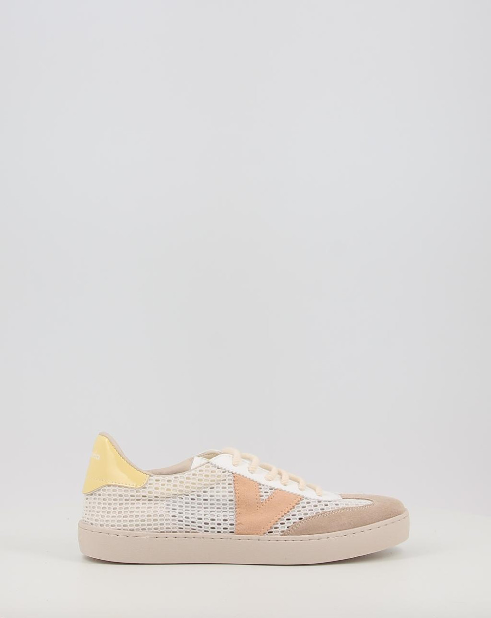 Zapatillas Victoria BERLÍN REJILLA ABIERTA & SERRAJE 1126210 beig talla 38