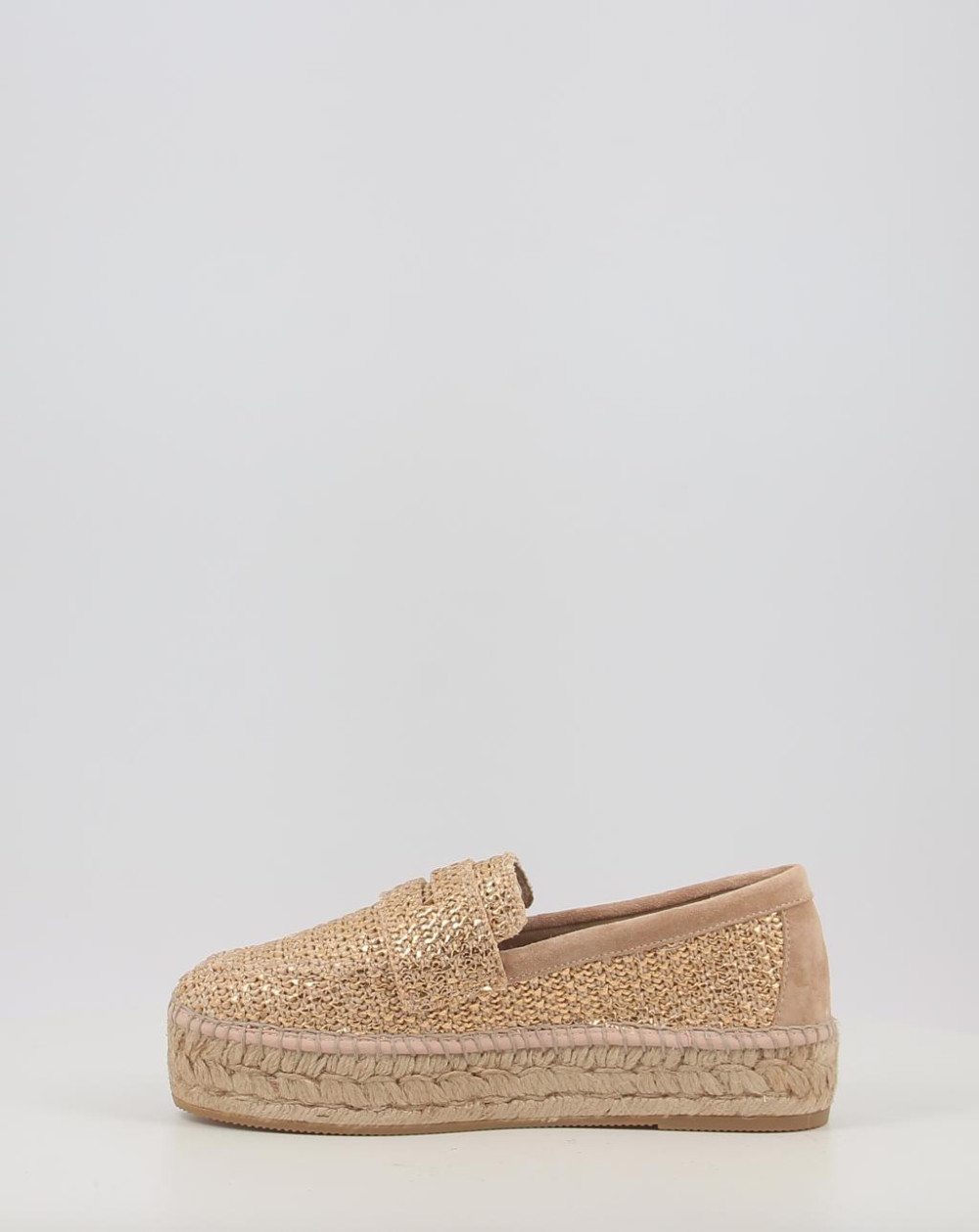 Alpargatas Gaimo DONA oro talla 37