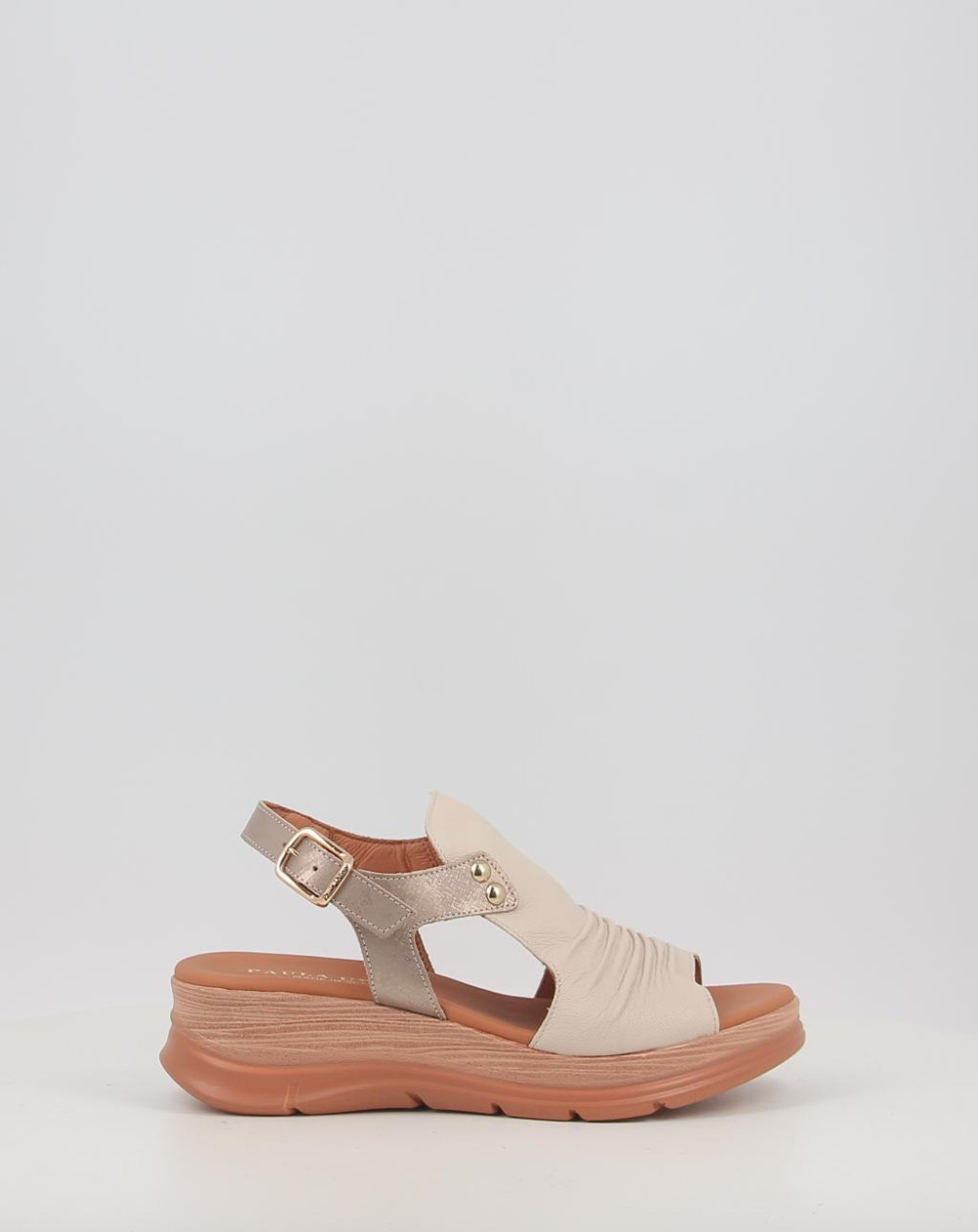 Sandalias Paula Urban 24-17 crema talla 37