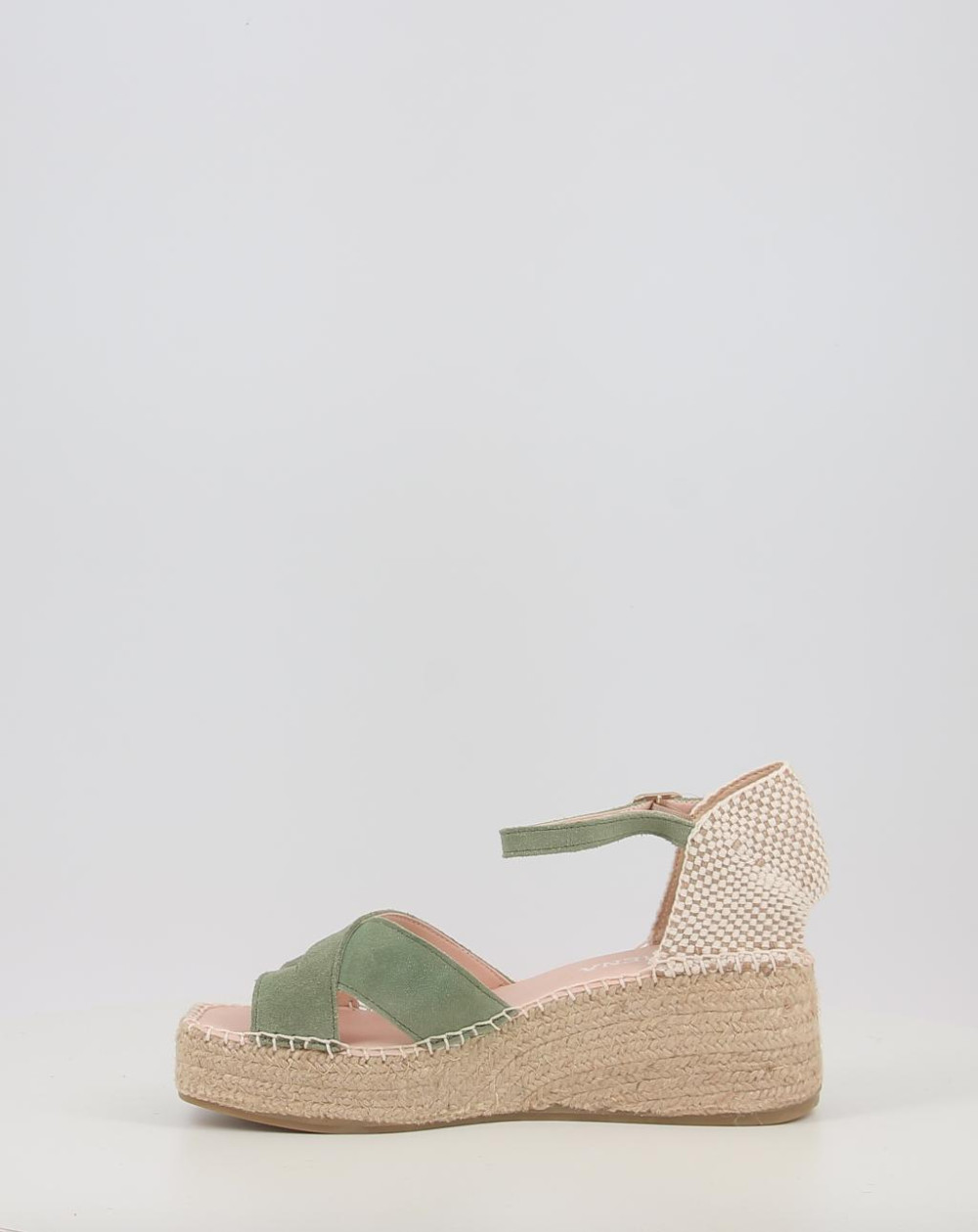 Alpargatas Macarena ANISA18 verde talla 39