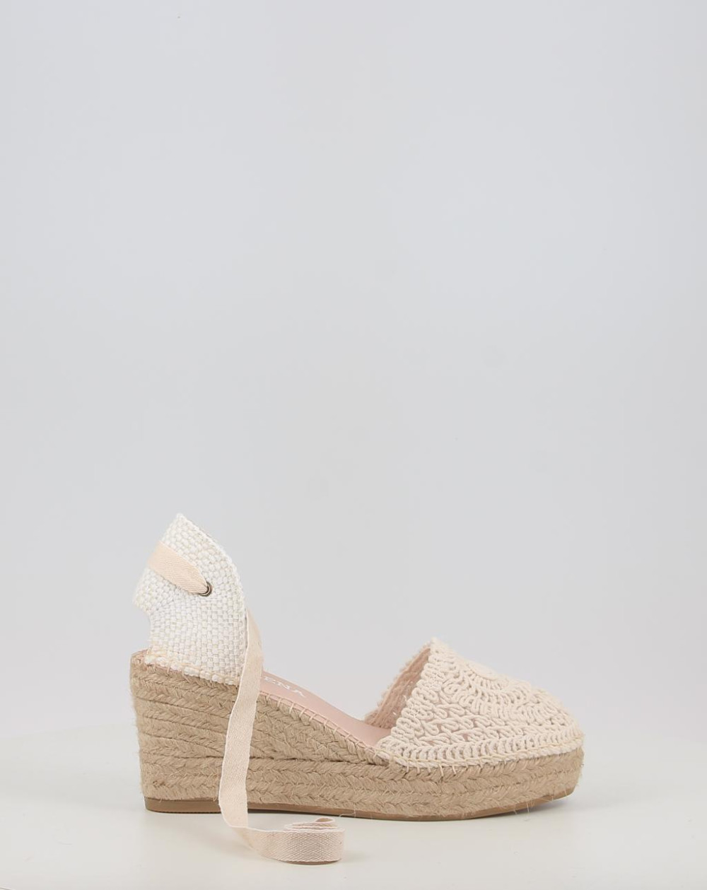 Alpargatas Macarena YUNE33 crema talla 40