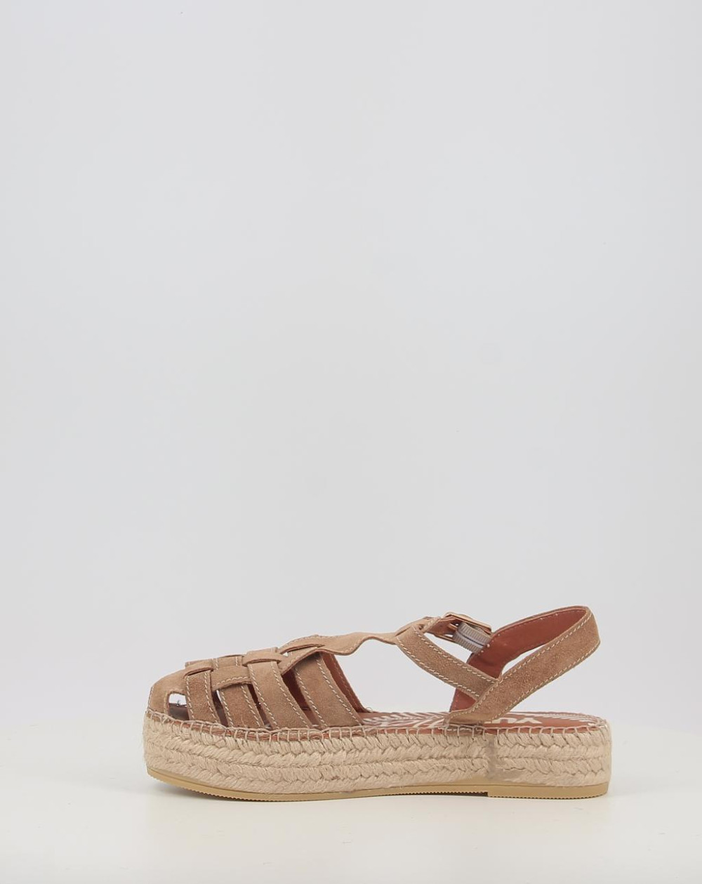 Alpargatas Viguera 2241 YUTE FLEX cuero talla 40