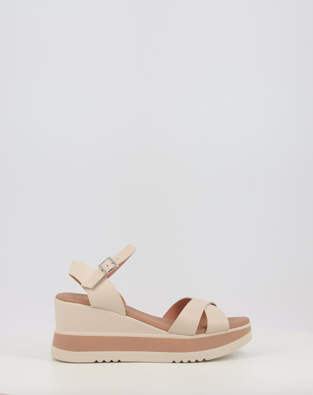 Sandalias Obi Shoes 5761 crema talla 41