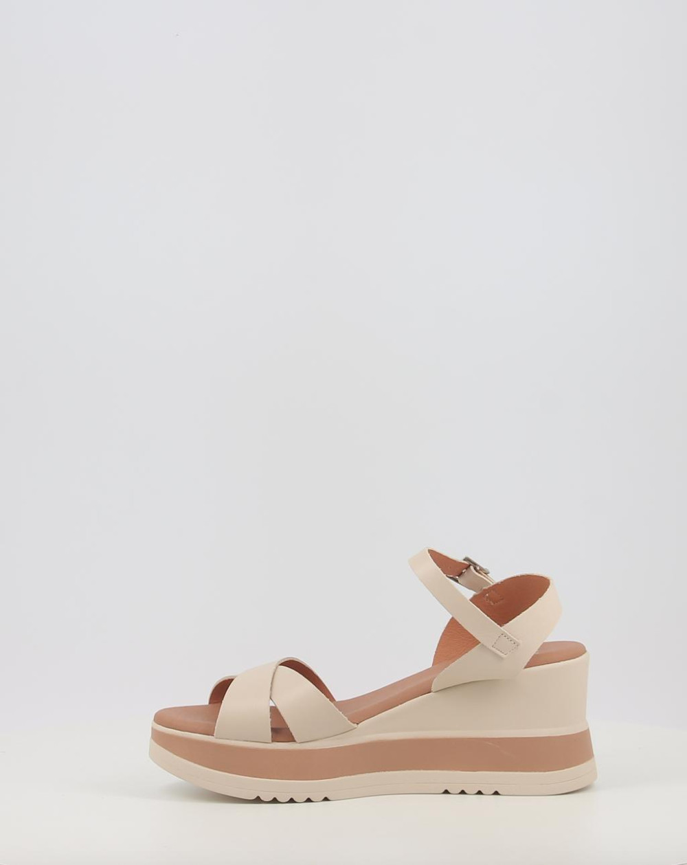 Sandalias Obi Shoes 5761 crema talla 41