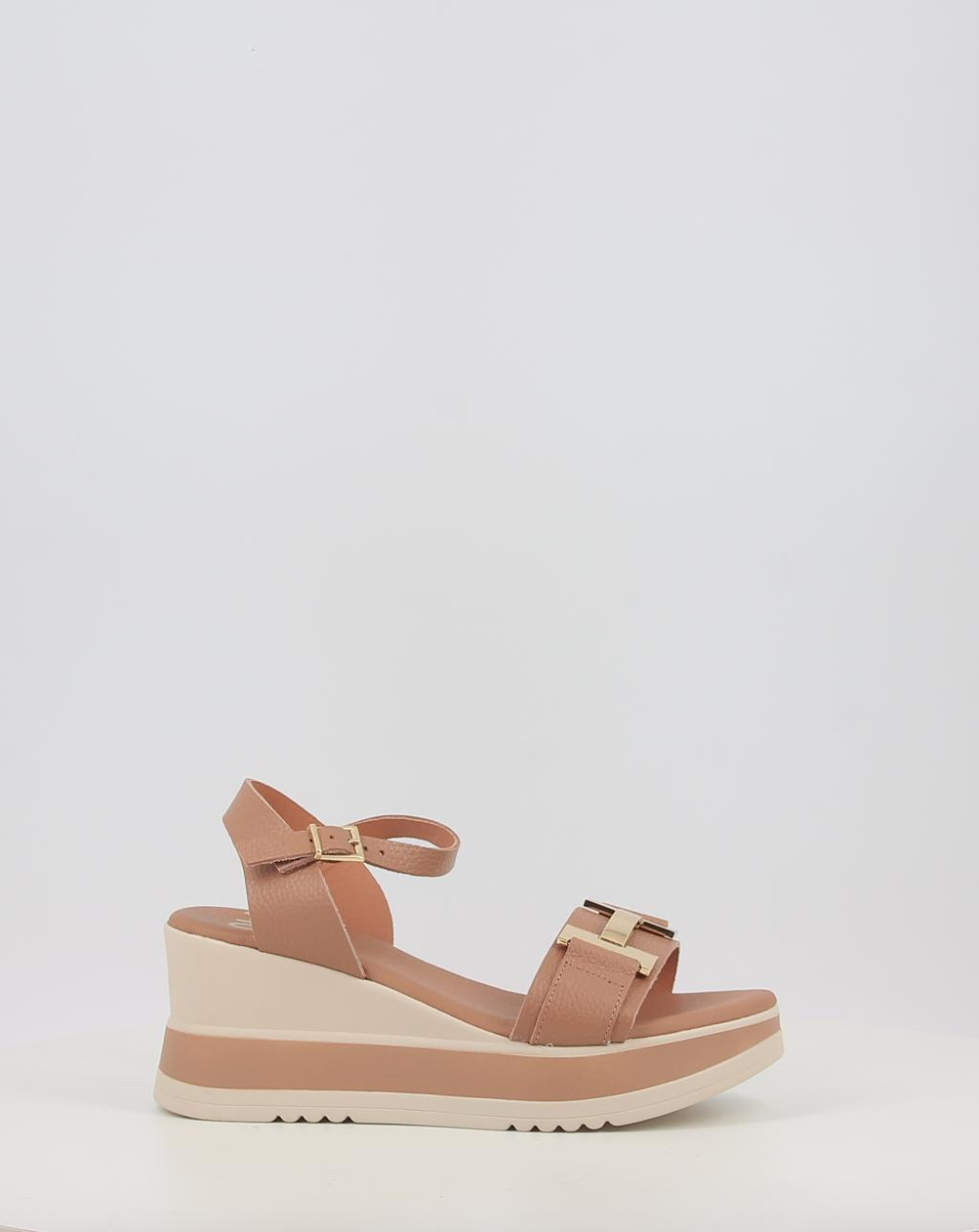 Sandalias Obi Shoes 5766 taupe talla 39