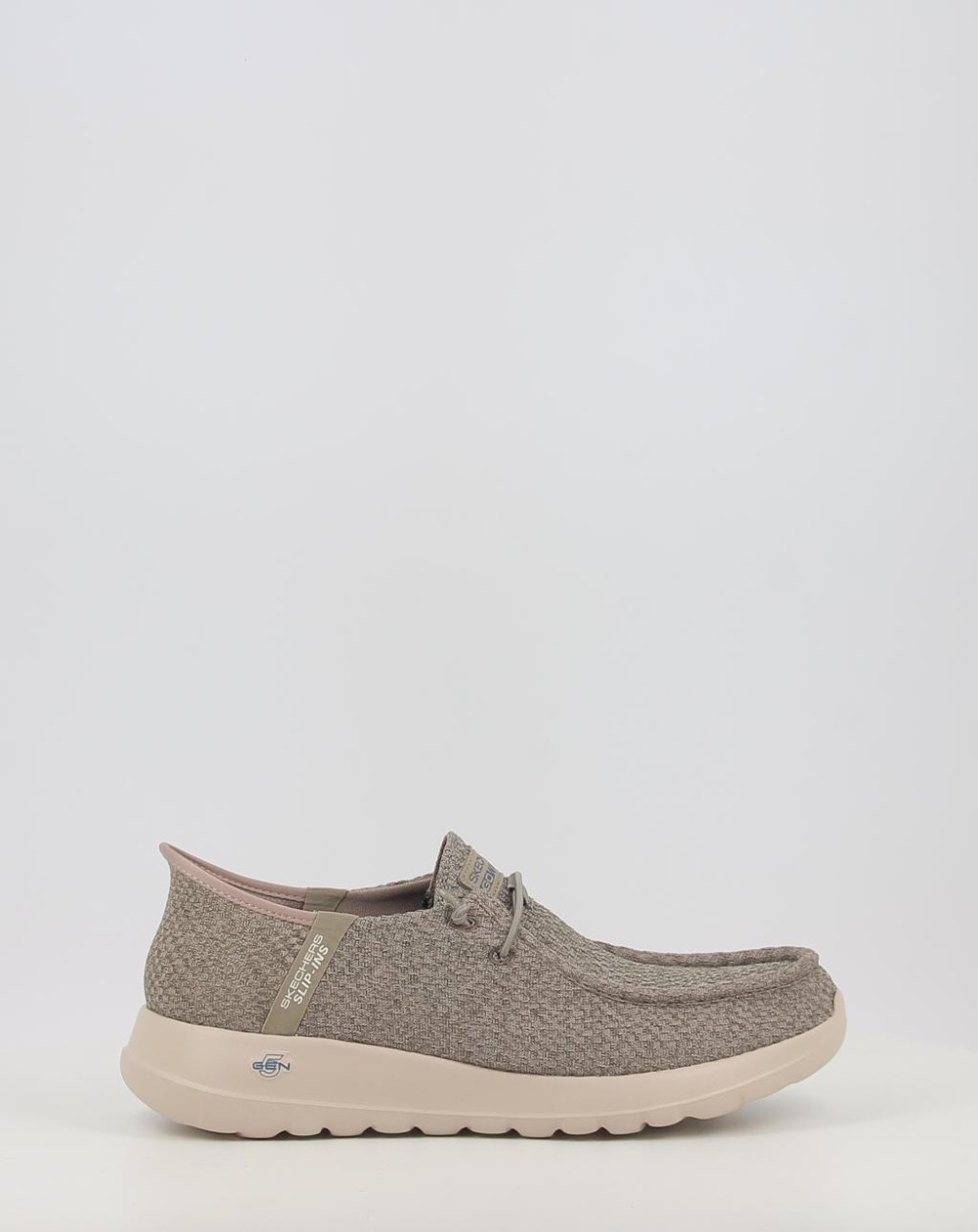 Nauticos Skechers SLIP-INS: GO WALK MAX – HALCYON 216285 taupe talla 41