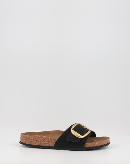 Sandalias Birkenstock MADRID BIG BUCKLE LENB negro Sandalias Birkenstock MADRID BIG BUCKLE LENB negro