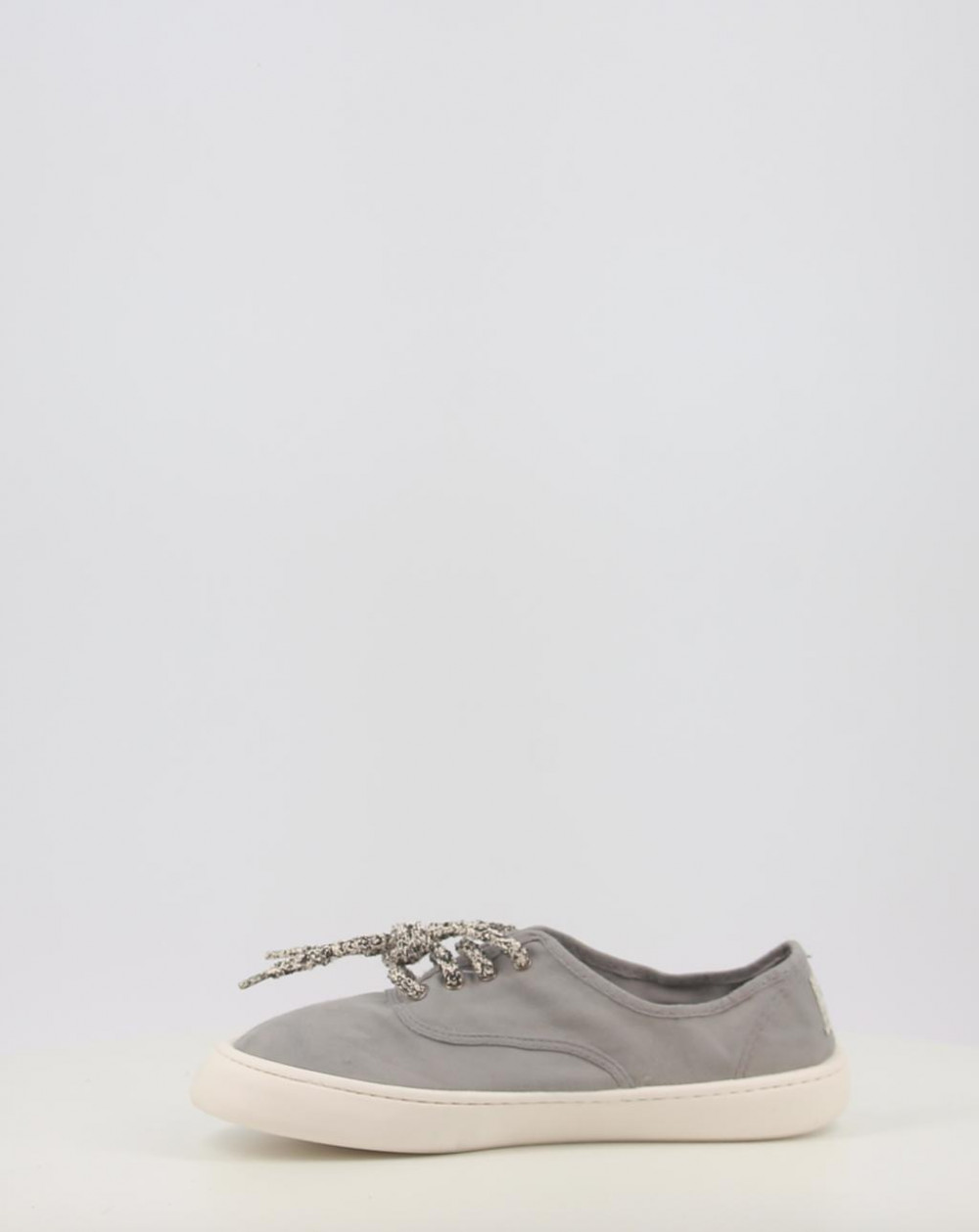 Zapatillas Victoria OLMO BAREFOOT LONA TINTADA DREC gris talla 39