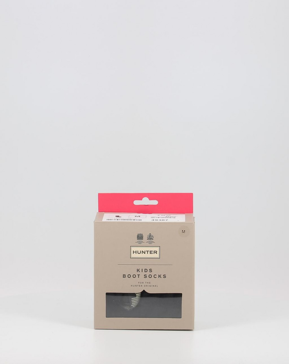 Calcetines Hunter KIDS 6 STITCH CABLE negro talla S