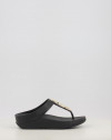 FINO CRYSTAL CHAIN LEATHER TOE POST SANDALS FINO CRYSTAL CHAIN LEATHER TOE POST SANDALS