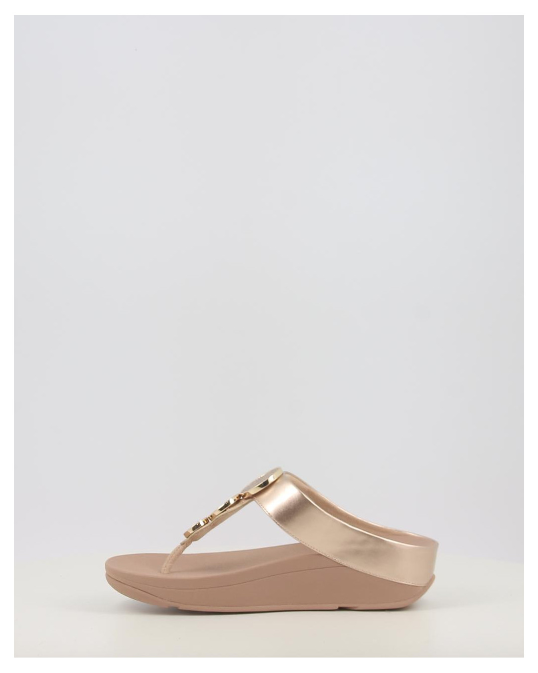 HALO BEAD CIRCLE METALLIC TOE POST SANDALS