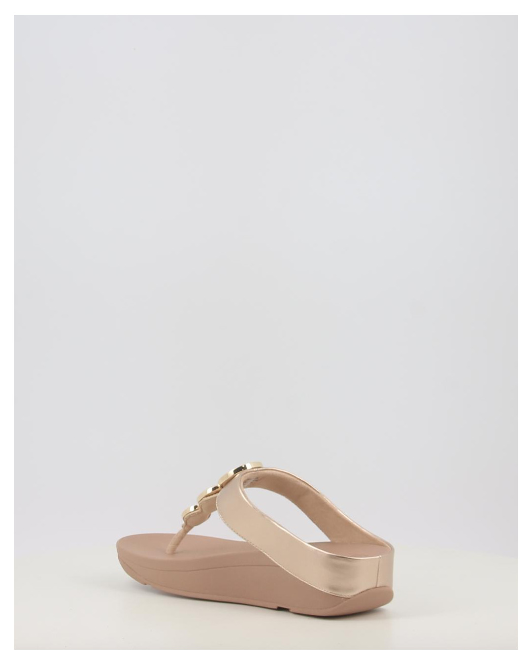 HALO BEAD CIRCLE METALLIC TOE POST SANDALS