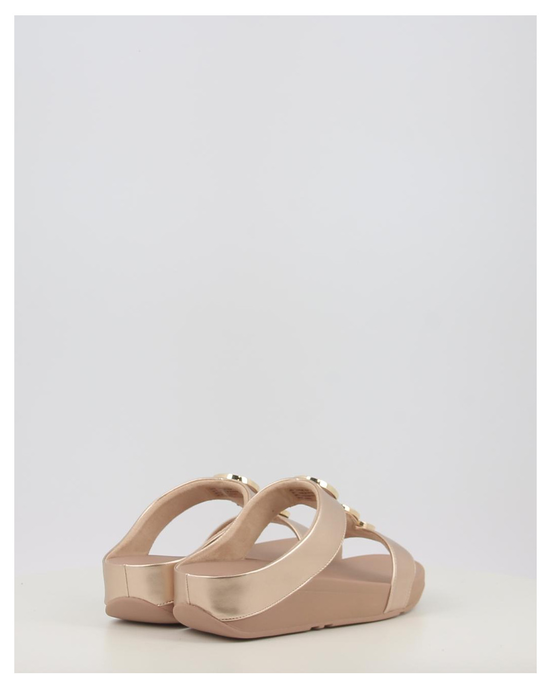 HALO BEAD CIRCLE METALLIC TOE POST SANDALS