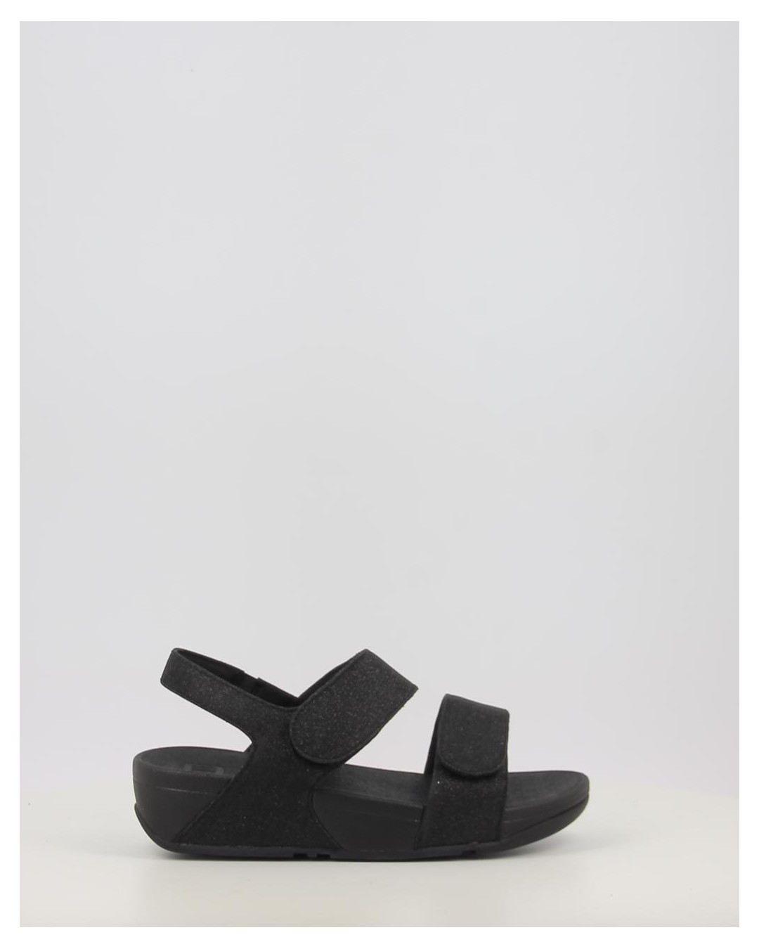 LULU ADJUSTABLE SHIMMERLUX BACK STRAP SANDALS