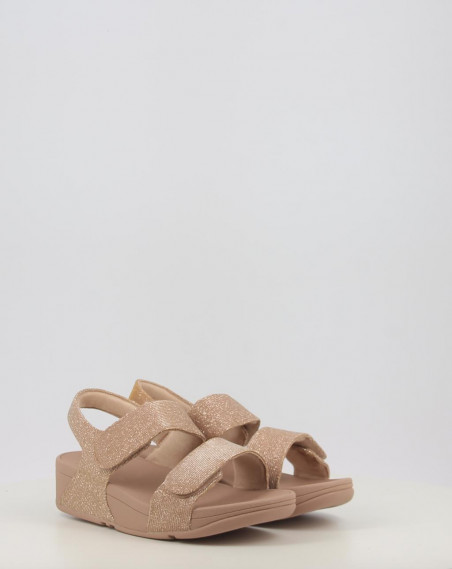 LULU ADJUSTABLE SHIMMERLUX BACK STRAP SANDALS LULU ADJUSTABLE SHIMMERLUX BACK STRAP SANDALS