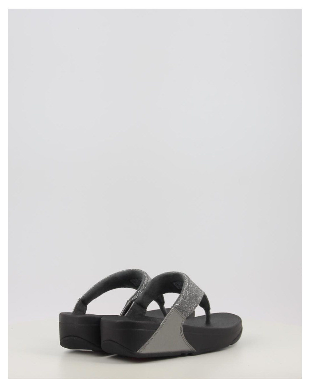 LULU SHIMMERLUX TOE POST SANDALS