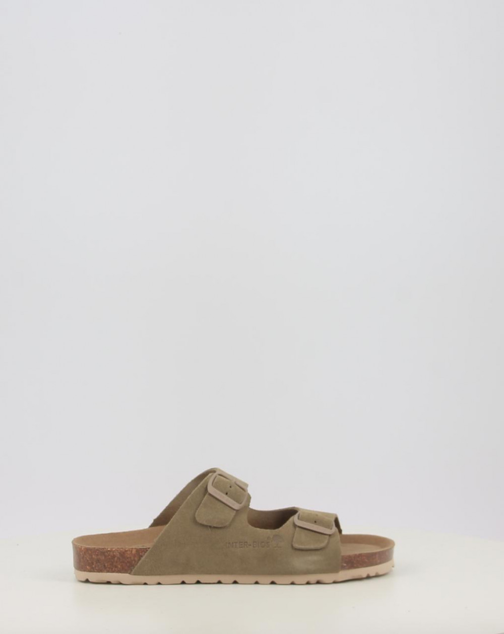 Sandalias Interbios 7600 kaki talla 37