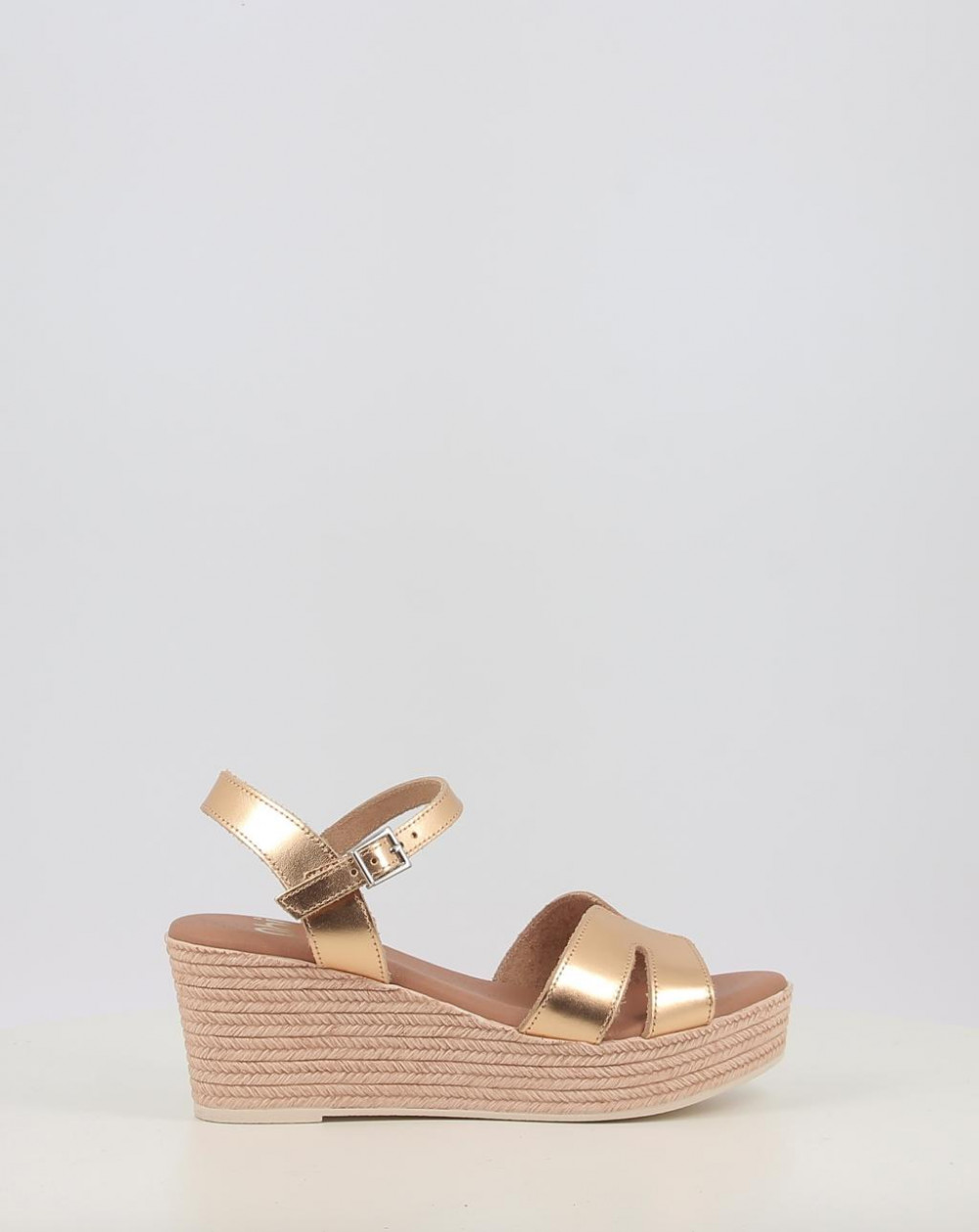 Sandalias Obi Shoes 5720 platino talla 40