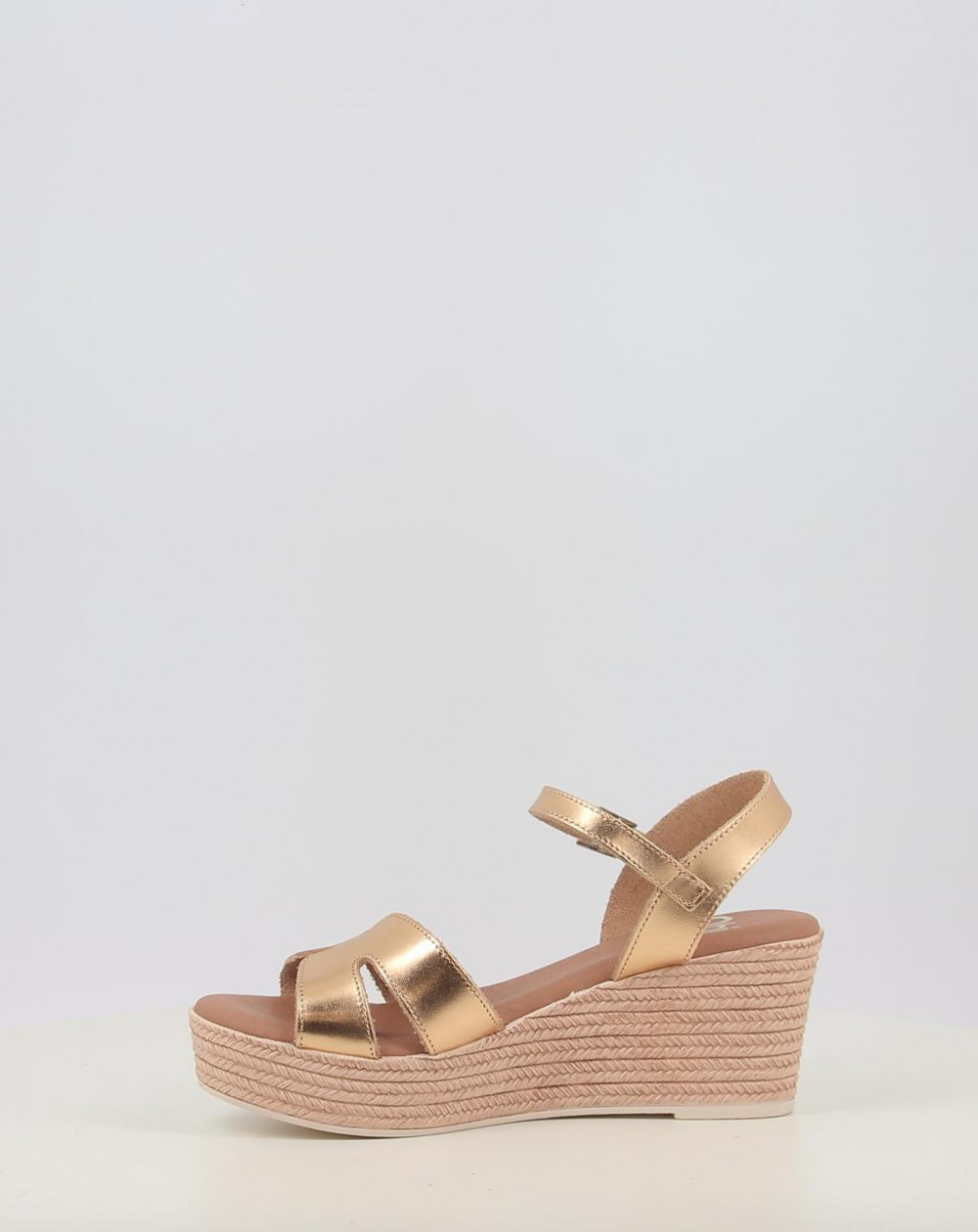 Sandalias Obi Shoes 5720 platino talla 40
