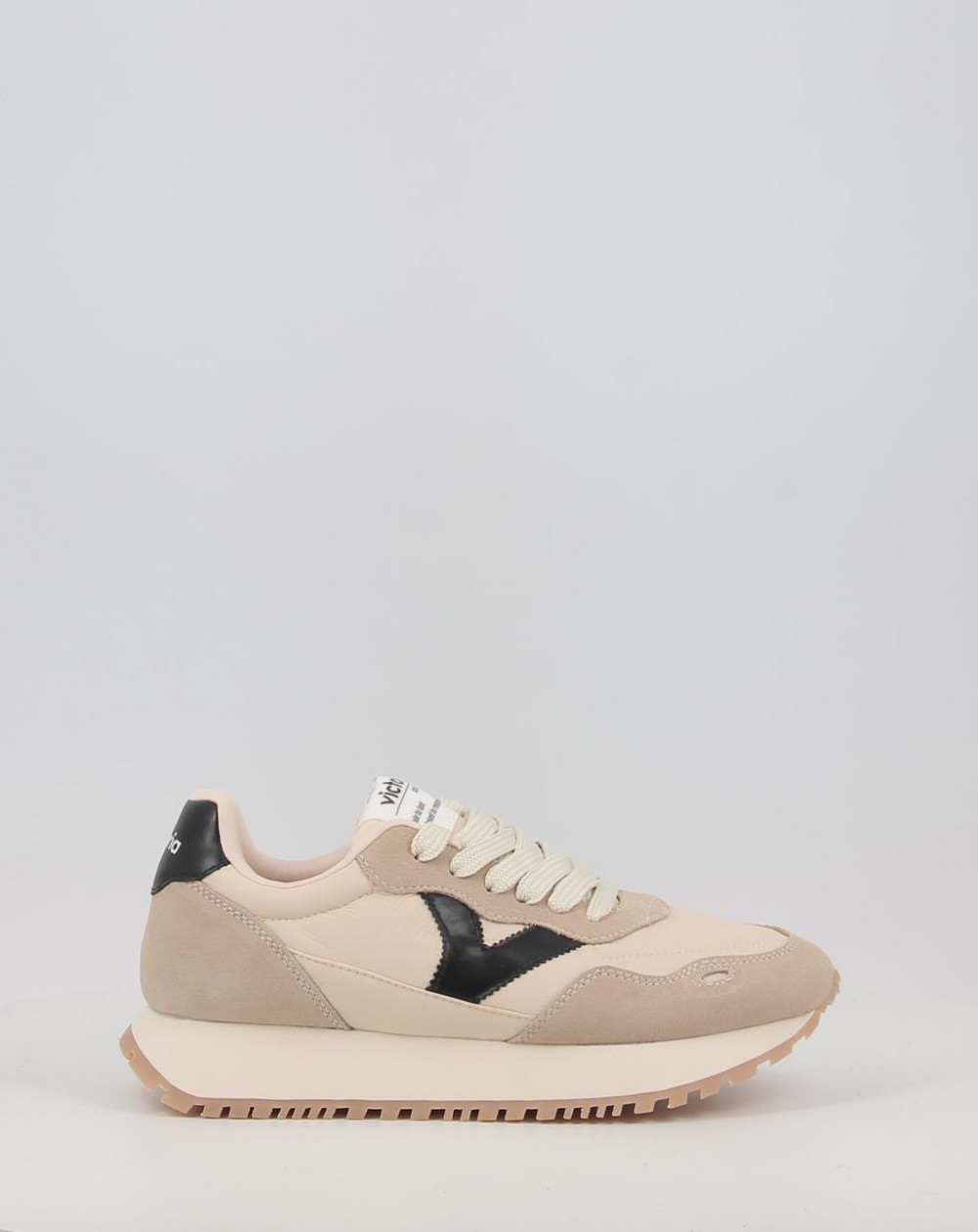 Zapatillas Victoria VIENTO NYLON & SERRAJE 1157107 beig talla 37