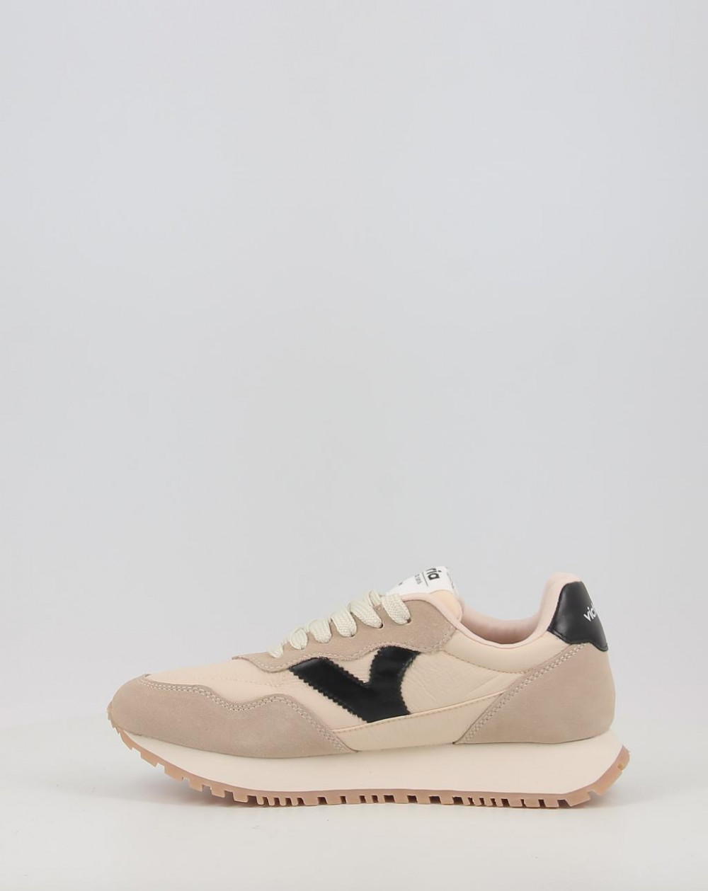 Zapatillas Victoria VIENTO NYLON & SERRAJE 1157107 beig talla 37