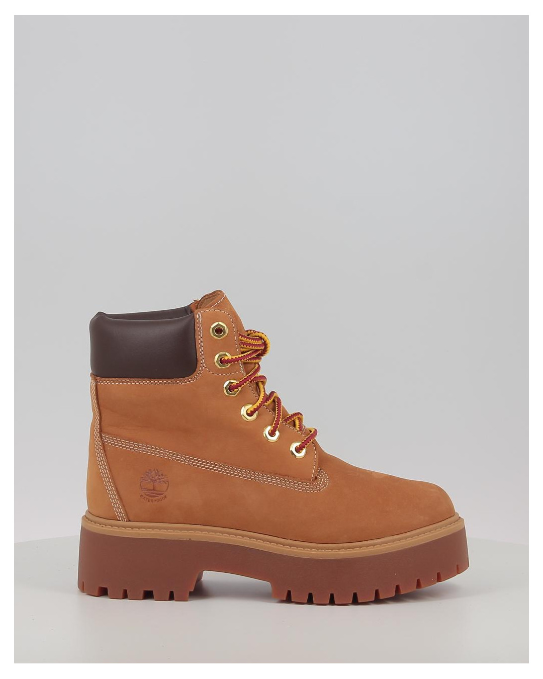 STONE STREET 6 INCH LACE UP WATERPROOF BOOT WHEAT