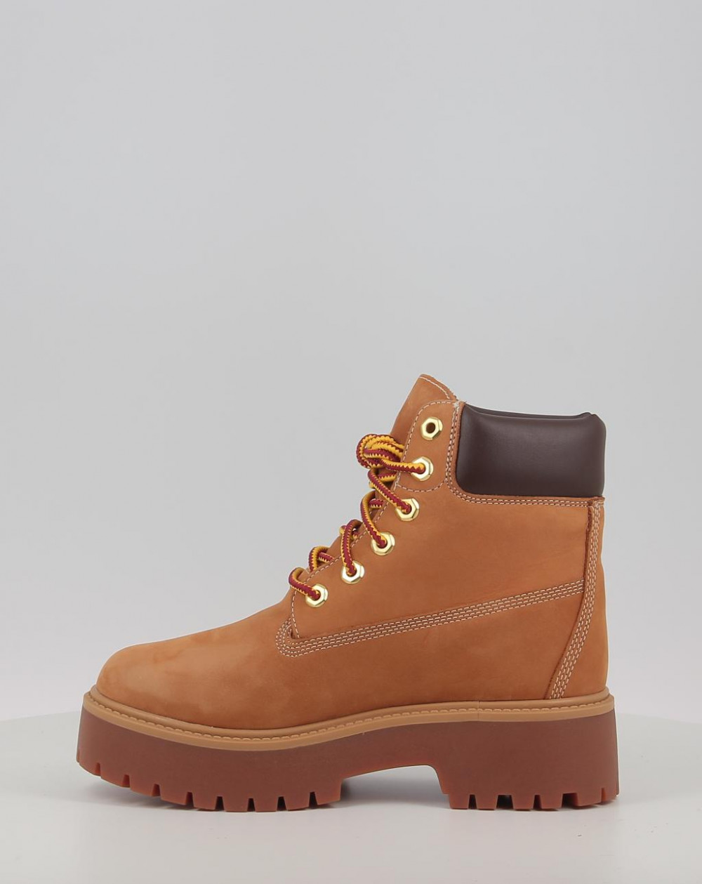 Botines Timberland STONE STREET 6 INCH LACE UP WATERPROOF BOOT WHEAT amarillo talla 38