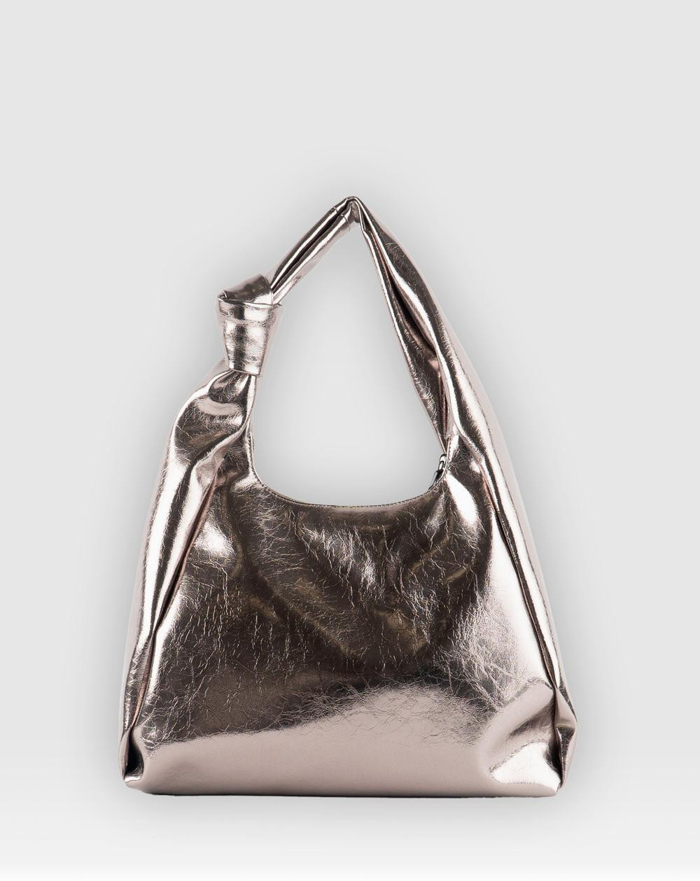 Bolsos Victoria 9125100 platino talla S/T