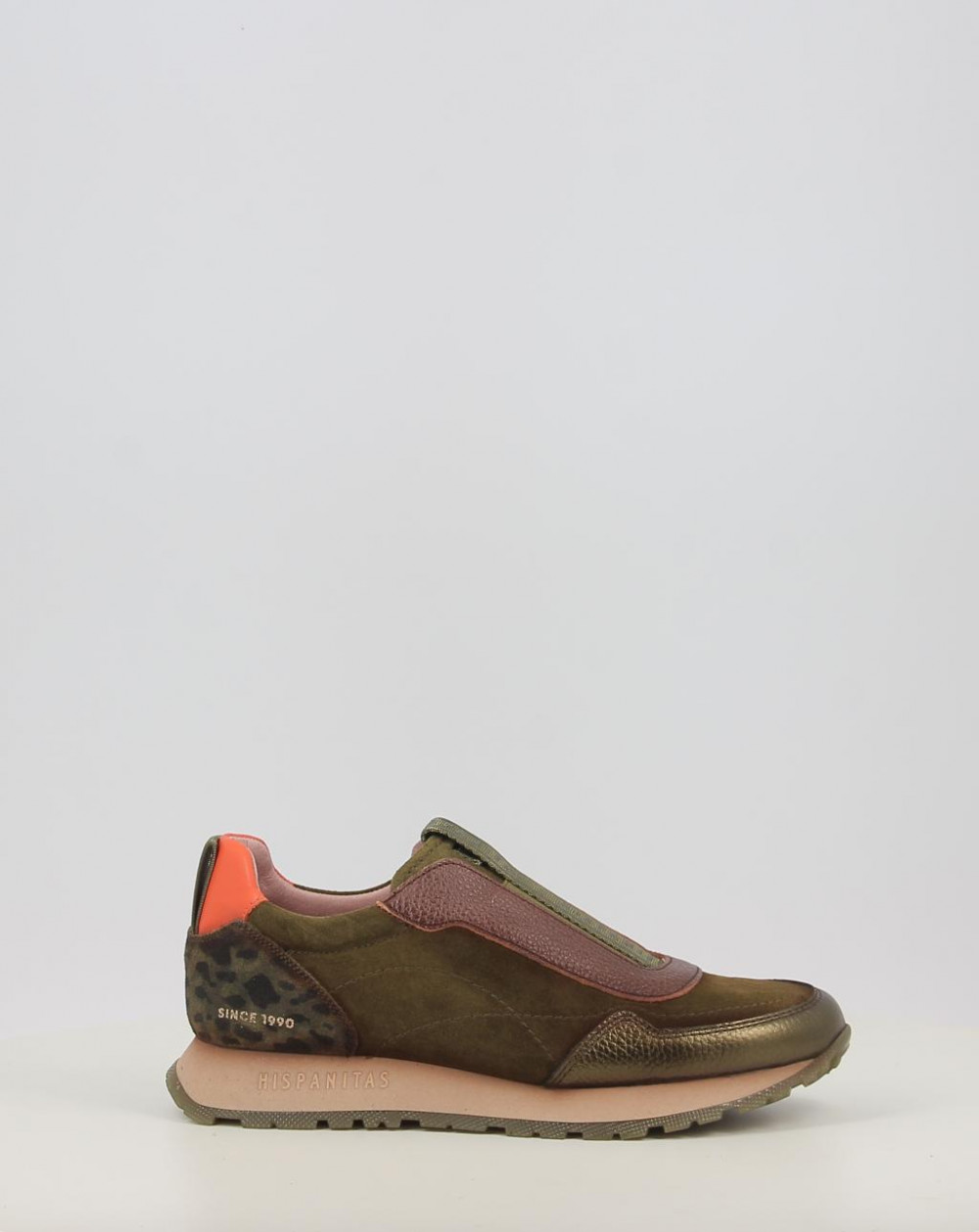 Zapatos deportivos Hispanitas KANSAS CHI254311 verde talla 38