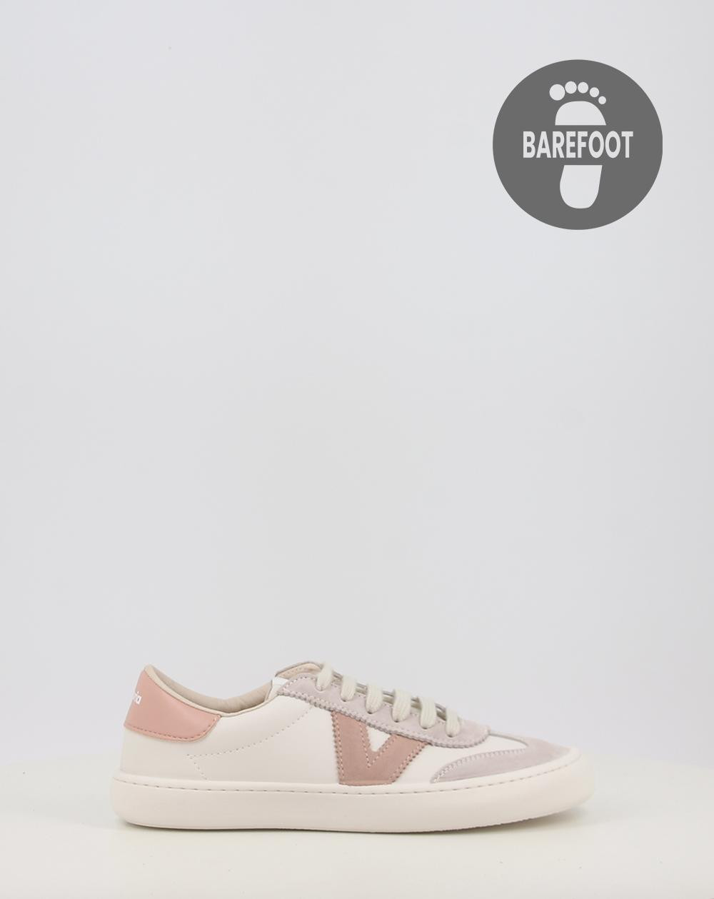 Zapatillas Victoria OLMO BAREFOOT EFECTO PIEL & SERRAJE 1186100 blanco talla 37