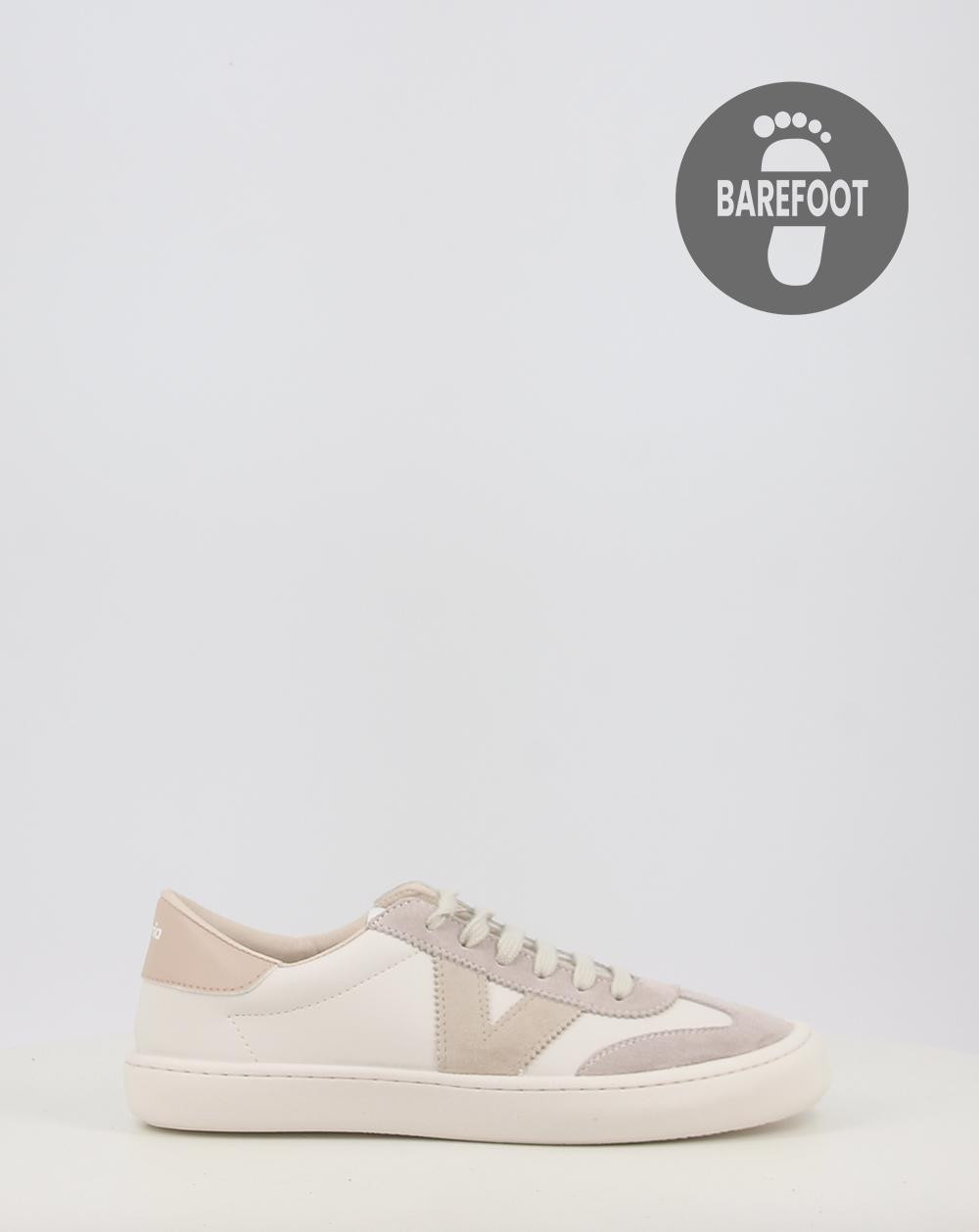 Zapatillas Victoria OLMO BAREFOOT EFECTO PIEL & SERRAJE 1186100 blanco talla 41