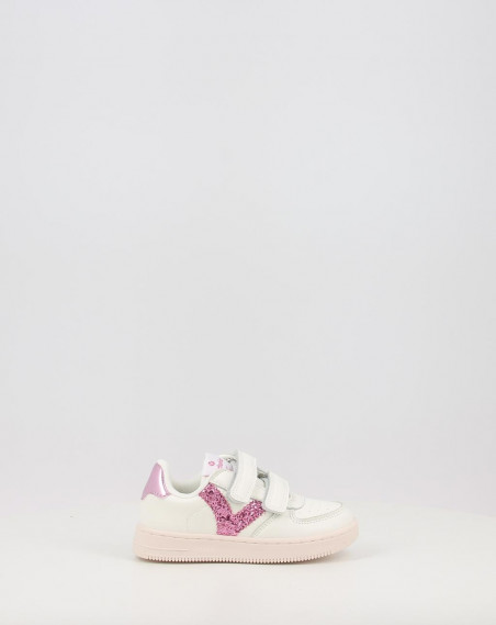 Zapatillas Victoria TIEMPO EFECTO PIEL FANTASIA 1124106-477 blanco Zapatillas Victoria TIEMPO EFECTO PIEL FANTASIA 1124106-477 blanco