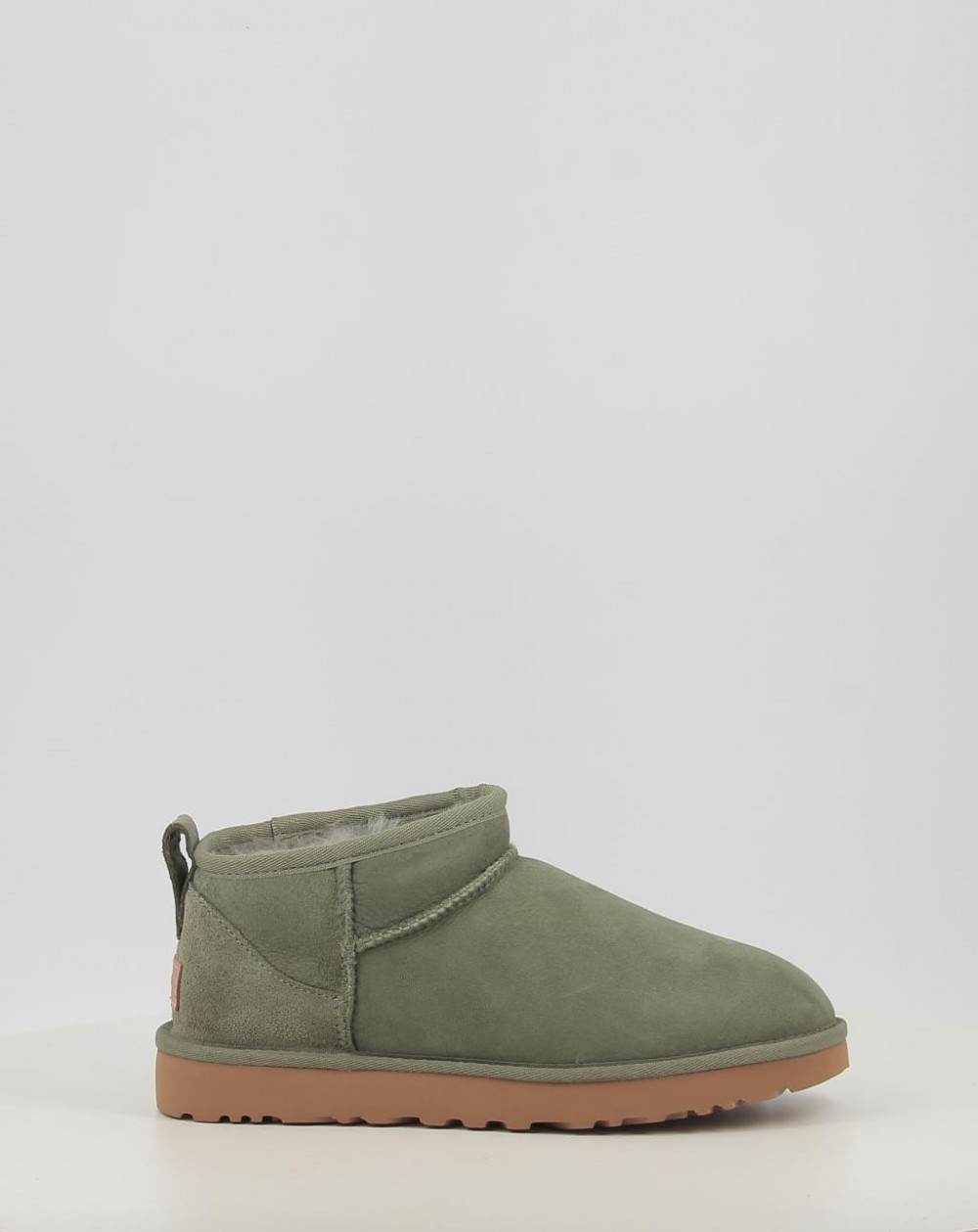 Botines Ugg CLASSIC ULTRA MINI verde talla 37
