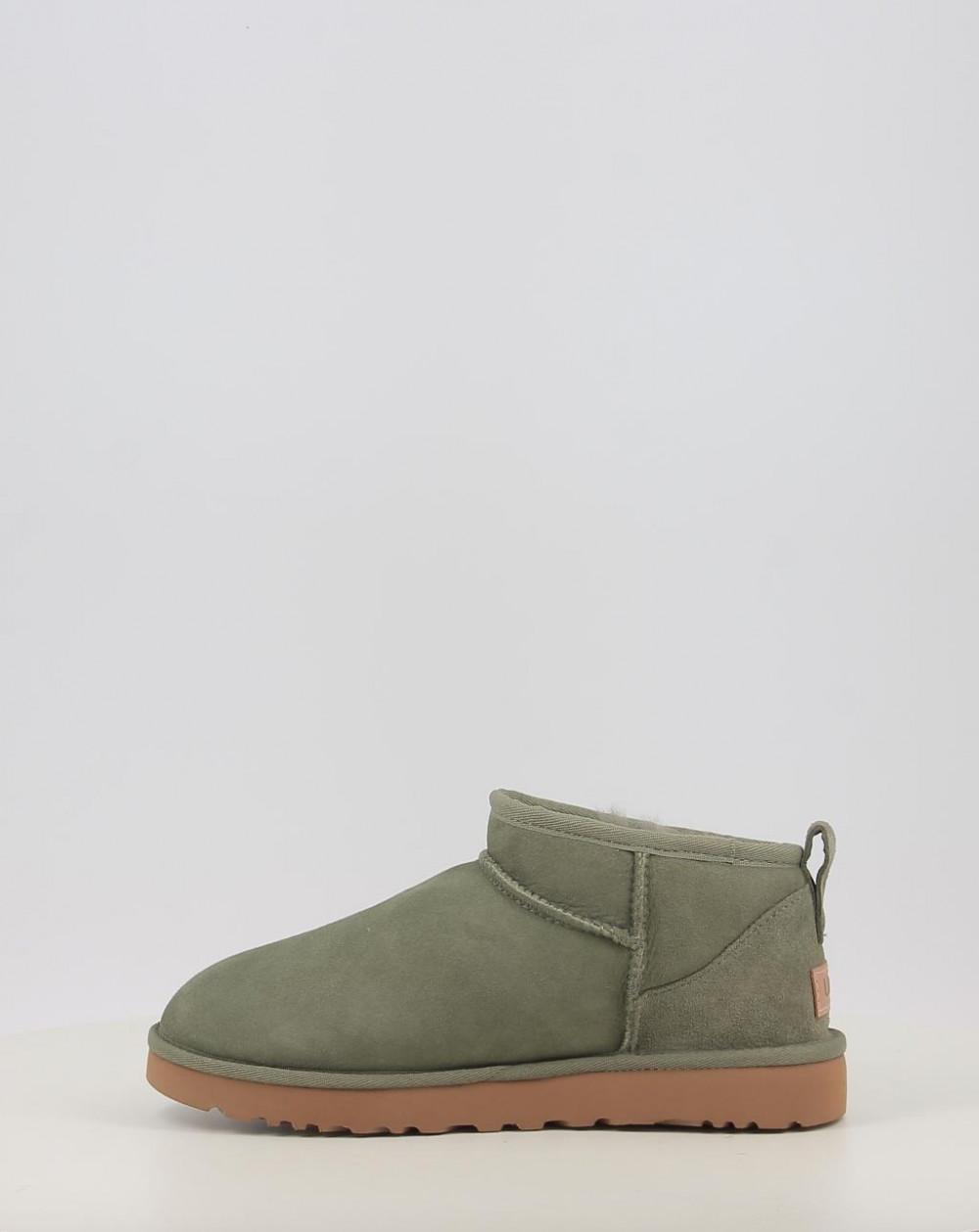 Botines Ugg CLASSIC ULTRA MINI verde talla 37