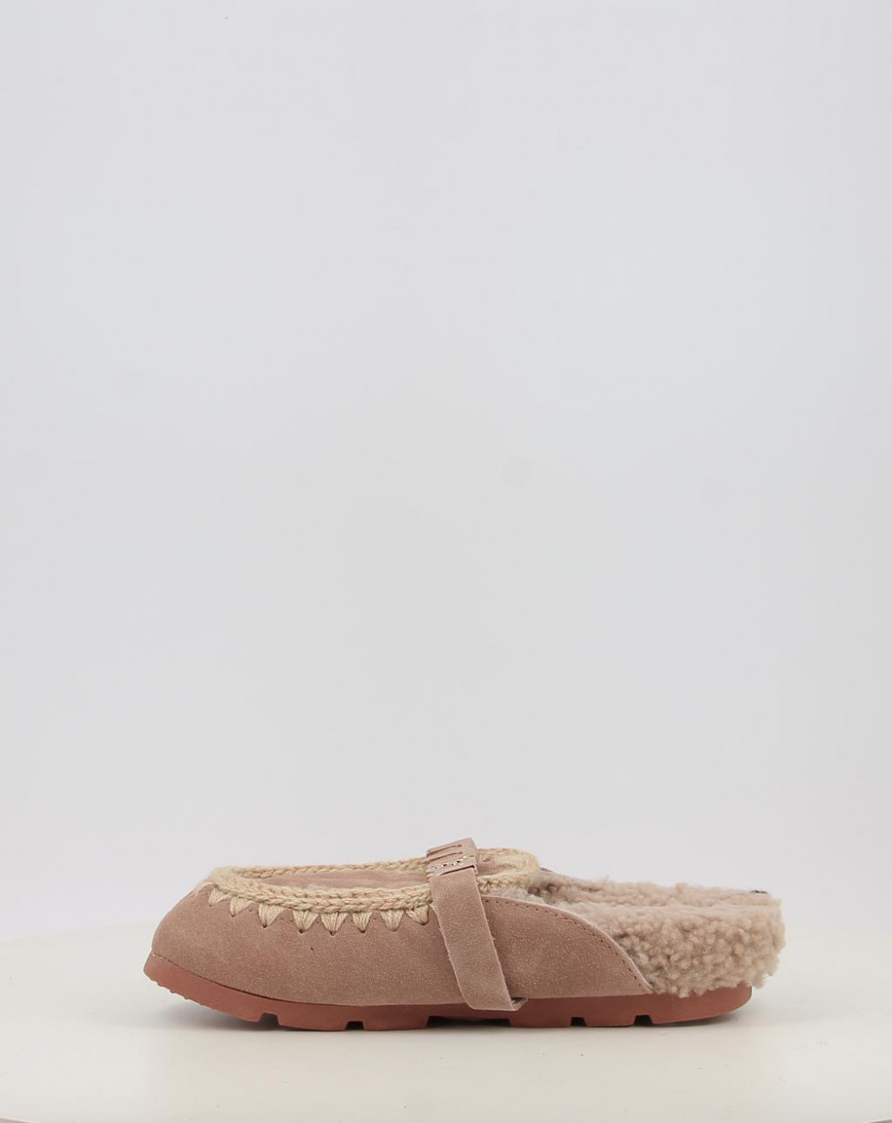 Zuecos Mou WINTER BIO SLIDE – LOGO beig talla 36