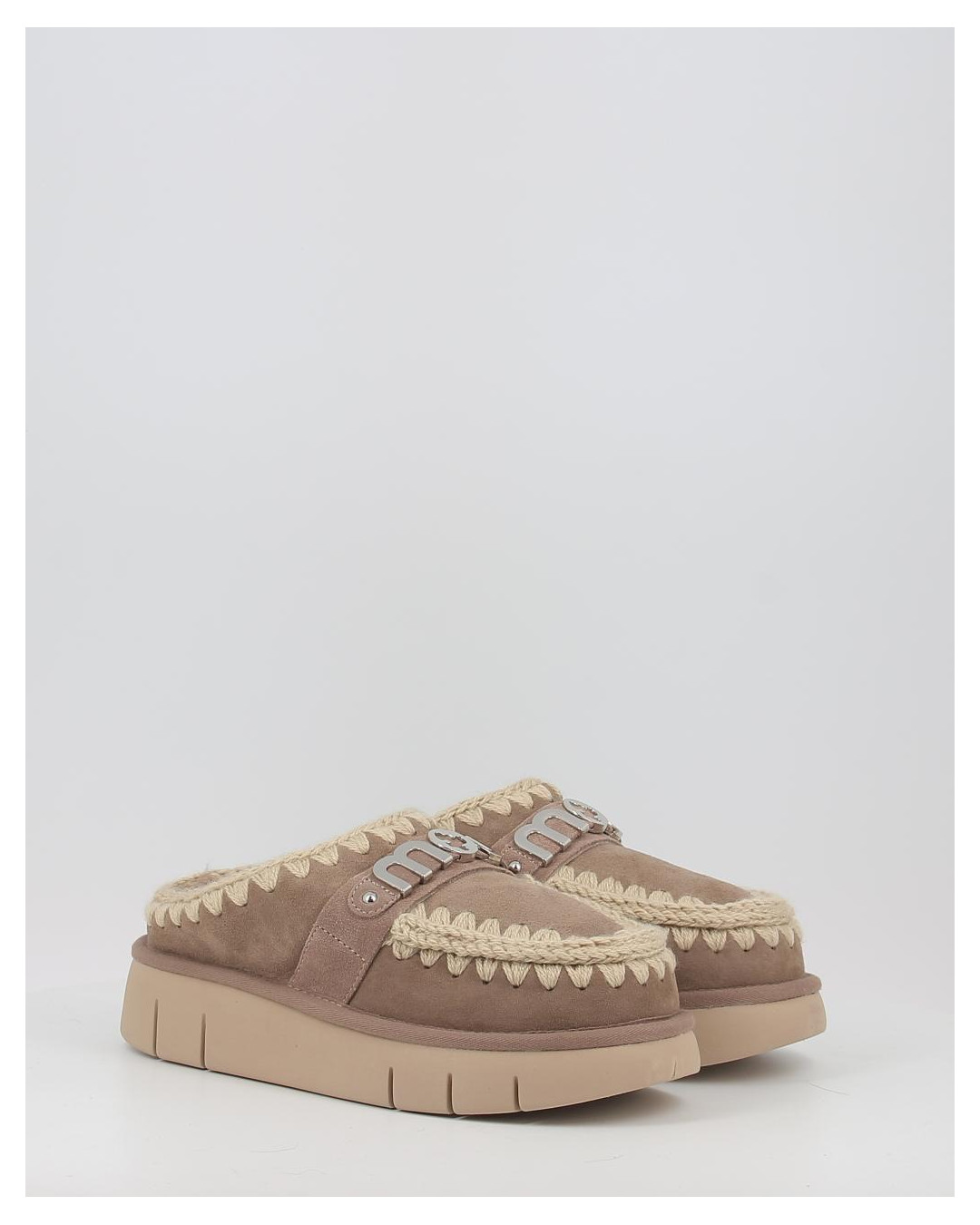 BOUNCE CLOG METAL LOGO